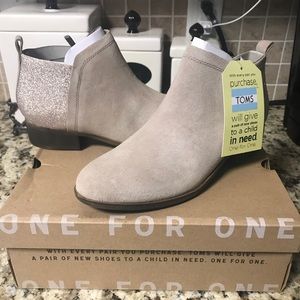 Toms Deia booties! Brand new! Beautiful!